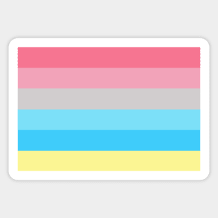 Genderflux Pride Flag Sticker